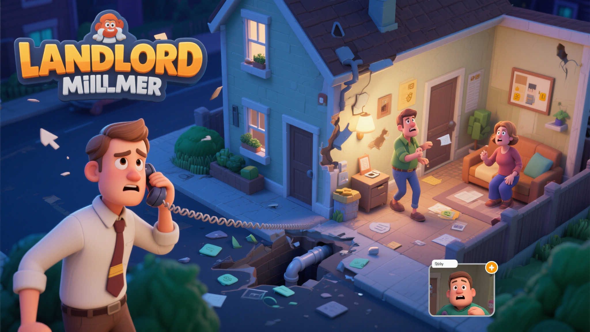 实现收租理想!《房东模拟器(LANDLORD)》Steam页面正式亮相 真实模拟 感受房东日常的酸甜苦辣
《房