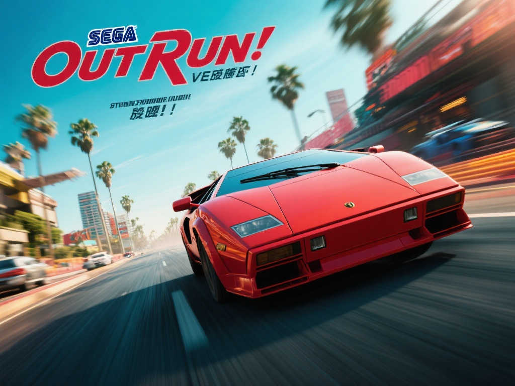 SEGA经典赛车游戏《Out Run》将拍真人电影！《变形金刚》导演掌镜