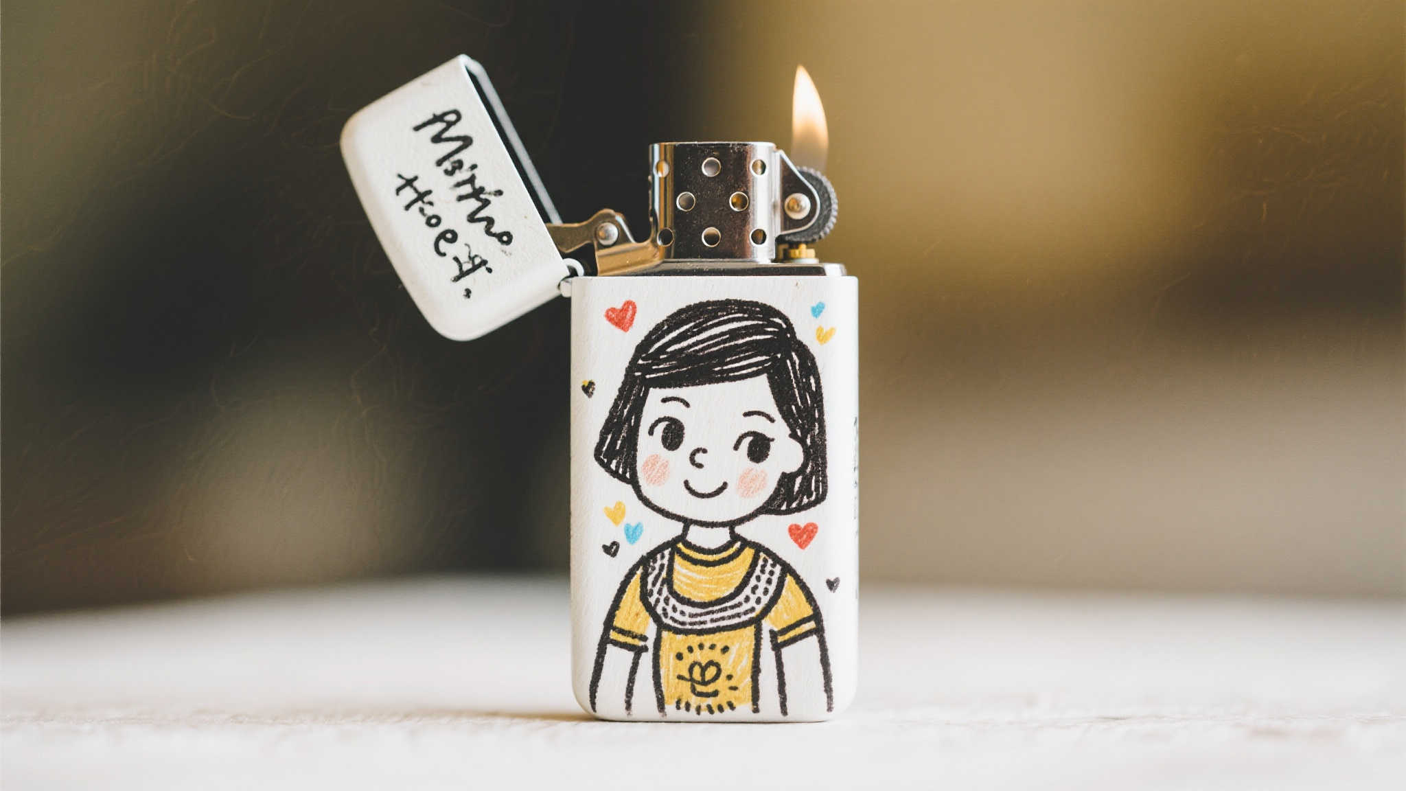 可爱手绘打火机!推主分享萌趣插图,各具特色 可爱手绘打火机!推主分享萌趣插图,各具特色